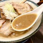 麵や きさ乃 - らーめん、TPチャーシュー×3、のり