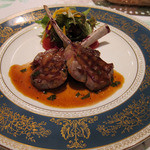 ル・トワ・ルージュ - ニュージーランド産仔羊のグリル