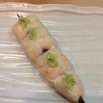 鳥すけ - Ｈ26.8 ささみ 一口食べた瞬間にお店のクオリティの高さがわかりました 美味い