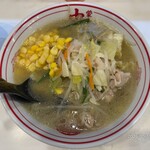 蒙古タンメン中本 - 中本非辛メニューの塩タンメン