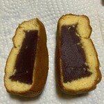 人形焼 山田家 本店 - たぬき、断面餡子がいっぱい^_^