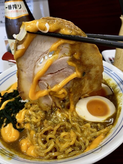 カレーらーめん じぇんとる麺 弥生店 - 東室蘭（ラーメン）の写真