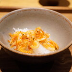 日本料理FUJI - ●食事①桜えびご飯