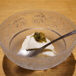 日本料理FUJI - ●酒粕のババロア