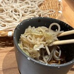 石臼挽き二八そば そばしき - 