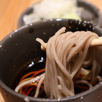 石臼挽き二八そば そばしき - 