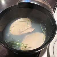 寿司 濱芝 - 蛤のお吸い物