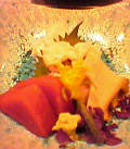 花邑 - 刺身盛り合わせ（鱧、マグロ、鮑）
