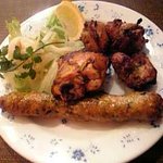 印度料理シタール - カバブ3種盛合せ