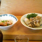 一休寿司 - 白魚踊り，フジツボ