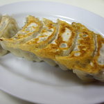 龍華 - optio A30で撮影。焼餃子。