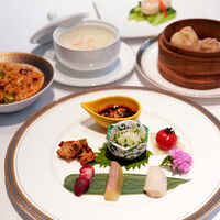 ＜初音ランチコース＞小籠包・海鮮春巻きなど点心4種などお手頃で愉しめる全9品プラン