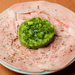 三茶 ユキツバキ - ねぎタンサシ