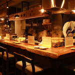 三茶 ユキツバキ - カウンター席＆オープンキッチン