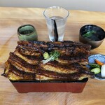 町田 うなぎ流木 - 二鰻羽織重