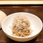 麻布台 粋 稲葉 - トリュフ蕎麦