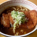 チャンピオンカレー - Lカツカレーうどん ¥1000