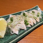 松庵 - ミノ刺し