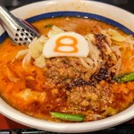 8番らーめん - 小さな野菜麻辣ラーメン
