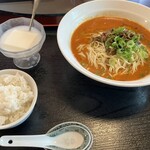 四川料理 蘭梅 - 担々麺セット