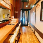 料理屋 月光 - カウンター席