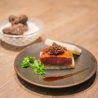 焼肉うしごろ - 和牛ヒレカツサンド トリュフ添え