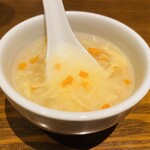 京華樓 - スープ。