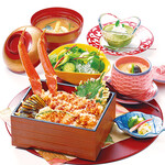 ＜三大かにランチ＞かに天重御膳　～かに料理店ならではの逸品～