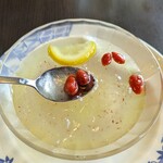 バーミヤン - 料理写真:果肉入りレモンのオーギョーチ