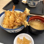 天丼てんや - 料理写真:天丼　いかげそトッピング