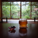 茶寮 宝泉 - 冷たい「焙じ茶」　　　　　　2014年8月