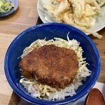 庄八 - ミニミニソースカツ丼アップ