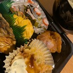 社 - 肉、魚、煮物、和え物とバランス良き