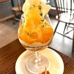Grand Chainon - 清見オレンジと黒糖のパフェ