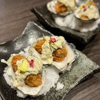 四ツ橋・新町 牡蠣と肉たらしビストロAKIRA - 