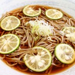 そば処 はないかだ - すだちそば（温）①