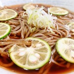 そば処 はないかだ - すだちそば（温）②