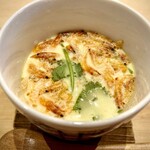 すしやのたい悟 - ◆肴／七品目…茶碗蒸し　【百千鳥（ももちどり）】