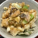 名物げそ天丼と自家製うどん お多福 - 