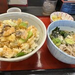 名物げそ天丼と自家製うどん お多福 - 
