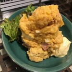 友酒家 - 黄色のポテサラ