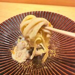 湘南沖地蟹専門店ふじ月 - クリームパスタ３