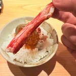 湘南沖地蟹専門店ふじ月 - ご飯２
