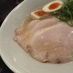 麺匠至誠 - 特製はまぐり塩ラーメン（UP）