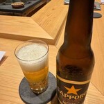 湘南沖地蟹専門店ふじ月 - 生ビール