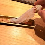 湘南沖地蟹専門店ふじ月 - 蟹刺し２