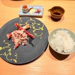 湘南沖地蟹専門店ふじ月 - ご飯セット他