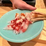 湘南沖地蟹専門店ふじ月 - 蟹しゃぶ１