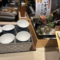 小野の離れ 博多本店 - 食べ放題の明太子たち