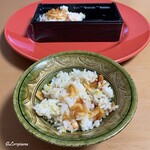 御料理 寺沢 - 毛蟹と喜知次の炊込みごはん